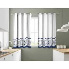 Cortina de Cozinha e Janela Oxford 2,00 X 1,50 Estampada