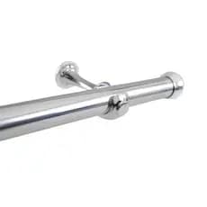 Kit Varão Bastão Para Cortinas 3,00 Metros 28mm Sala Quarto