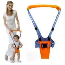 Andador Portátil Manual Suspenso Bebê Moon Walk Auxiliador Criança Apoio Para Andar
