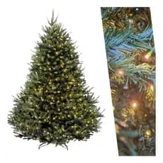Árvore Natal Premium 210cm Pvc 990 Galhos 300 Leds Quentes