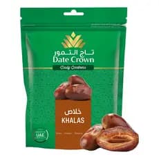 Tamaras Khalas Importadas De Dubai Date Crown Pacote 500g