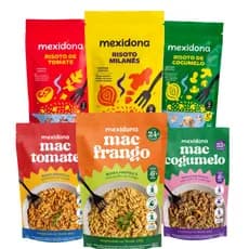 Risotos e Macarrão Mexidona Mac Natural Comida Saudável 6 UN