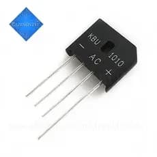 5 Peças KBU1010 KBU-1010 10A 1000V Diodo Retificador De Ponte De Novo Em Estoque