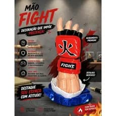 Suporte De Controle Console Gamer Mão Fight Estátua Decoração Geek