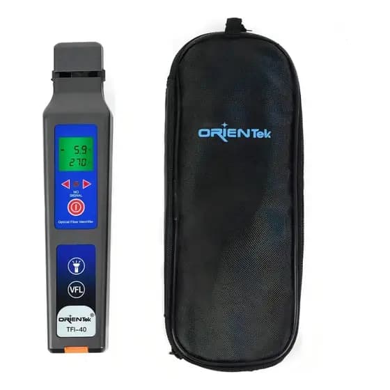 Localizador Identificador De Cabos TFI-40 Profissional Detector De Fios Rede RJ45 RJ11 Linha Telefônica Com Display LCD