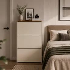 Sapateira com 3 Portas Guarda Sapato Organizador Multiuso para quarto closet e porta NIPPO