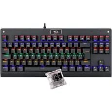 Teclado Mecânico Redragon Dark Avenger Preto Iluminação Rainbow Switch Preto, K568R