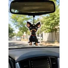 Aromatizador de carro 2 unidades, acessórios para carro, cachorro