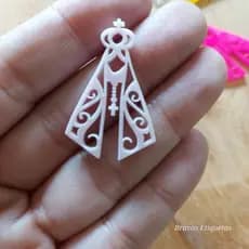 nossa senhora aparecida aplique  em acrílico