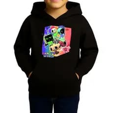 Moletom Infantil Dandy's Word Jogo Desenho Gamer Toons Blusa