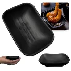 Molheira para Molho Tarê Shoyu 50ml Kanpai Culinária Japonesa Sushi Oriental em Melamina