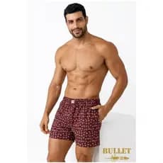 Cueca Samba Canção Masculina com Elástico Largo 40mm — Conforto, Estilo e Excelente Ajuste, Modelos em Estampas Sortidas