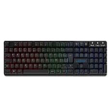 Teclado Gamer LED Colorido Tecla Removível PC Gamer Pro