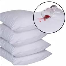 Kit 4 Fronha Impermeável anti-ácaro com zíper Promoção Capa Protetora Branco