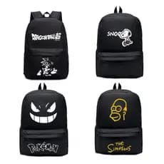Mochila Escolar Mochila Academia Mochila Universidade Bag Mochila Dragonball Mochila Snoop Simpsons