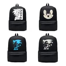 Mochila Sonic Mochila Escolar Mochila Academia Bag Mochila Universidade Mochila para trabalhar