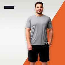 Bermuda plus size masculina esportiva casual treino academia corrida dry fit
