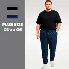 Calça plus size dry fit masculina fitness treino respirável corrida