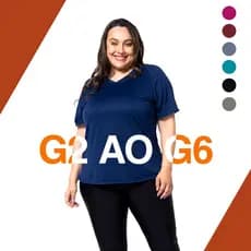 Blusa feminina plus size academia fitness tapa bumbum dry fit