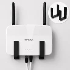 Suporte Para Roteador WiFi Parede Sem Furo Com Fita Dupla Face Modem Universal