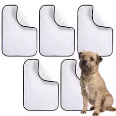 Kits 5/4/3/2/1 Tapetes higiênicos lavável para pet dog xixi gato educador reutilizável