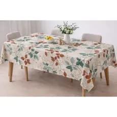 Toalha de Mesa Plástico Térmica Impermeável Premium para Mesas 4 Cadeiras / 6 Cadeiras / 8 Cadeiras