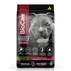 Ração Biocare Power Training Filhotes Frango E Carne 15kg