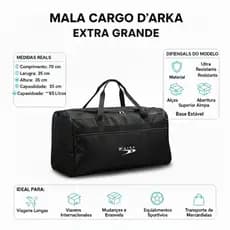 Mala De Mão Extra Grande Gigante Resistente jumbo