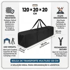 Capa Bolsa Pra  Barraca Sanfonada 3x3 Nylon resistente