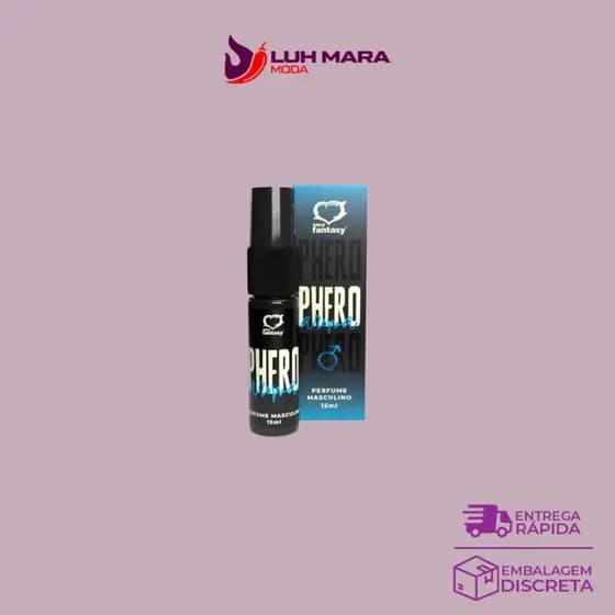 KIT 5 Unidades Perfume PheroAroma Masculino – Sua Arma Secreta de Sedução e Confiança 👑