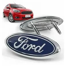 Emblema Logo Ford Ka ORIGINAL Dianteiro Capô Frente Azul 2014 2015 2016 2017 2018 2019 2020