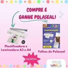Plastificadora Laminadora A4 e A3, Guilhotina e Arredondador de Borda 3x1 - OFF PAPER