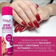 Spray Secante para Esmalte novo toque PROFISSIONAL