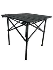 Mesa Dobrável de Alumínio 53x53cm Portátil Leve com Bolsa – Ideal para Camping, Praia e Piquenique