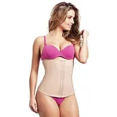 Cinta Esbelt Cotton Modeladora 404 Compressão Body Shaper Abdominal Feminina