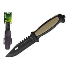 Faca Xingu Pequena Esportiva Bainha Rigida Pesca Camping Xv 3402 Militar