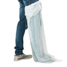 Protetor Gesso Perna Para Banho Cirurgia Adulto 40 x 110 Capa Impermeável Curativo Anti Liquido