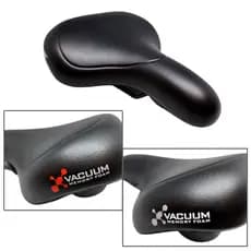 Selim Bike Vacuum Comfort System Trilho Aço Carbono Elleve