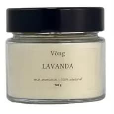 Vela Lavanda 140g - Com Cera De Coco  Vòng Velas