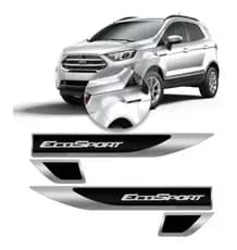Par Emblema Aplique Lateral Resinado Ford Ecosport 2013 2014 2015 2016 2017 2018 2019 2020 2021