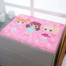 Trocador de Comoda Impermeável para Bebê Menina