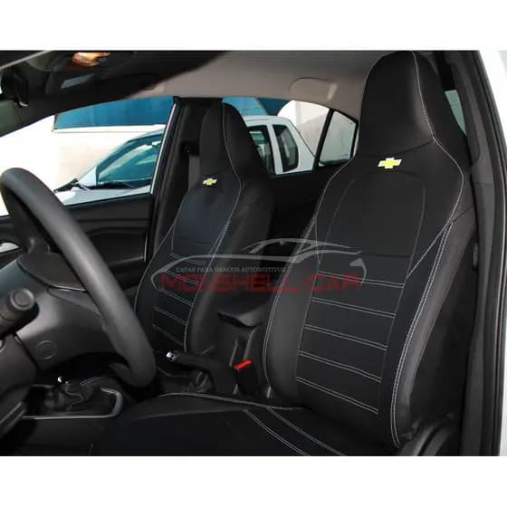 Capa De Bancos Automotivos Carro em Couro Chevrolet Novo Onix 2020 a 2024