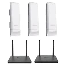 Kit 03 Antenas Internet 5.8 Intelbras + 02 Roteadores Intelbras