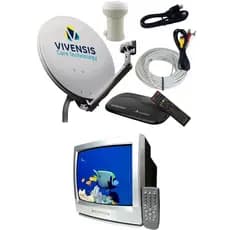 Kit Completo Antena Vivensis para Tv de Tubo