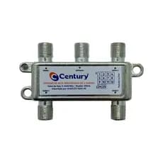 Divisor Antena Tv Century  Alta Frequência 2 Saídas Banda C Banda Ku