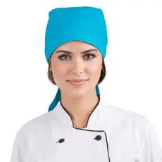 Bandana Lenço Para Chef Cozinha Unissex Cores Lisas Uniforme Cozinheiro Outlet Dr Chef - Fora De Linha