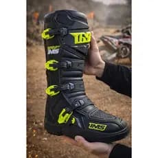Bota Motocross Trilha Enduro IMS Roubust Injetada Preta 2025