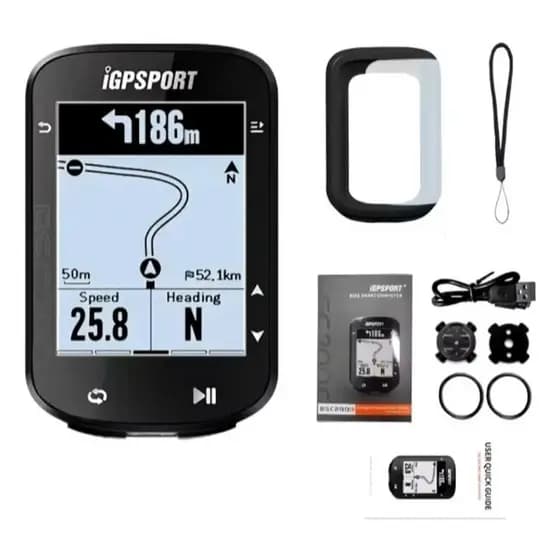 IGPSPORT BSC200 Gps Bike Road Ciclocomputador Velocímetro com capinha + película