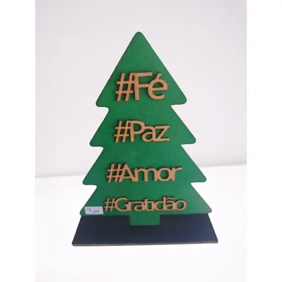 Arvore de natal em mdf