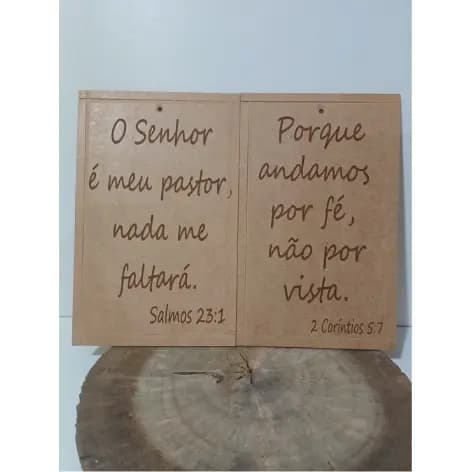Placas decorativas em mdf